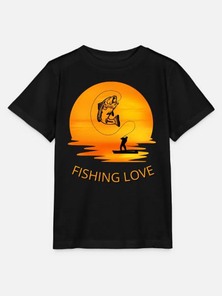 Fisch-Angriff - Stanley/Stella Kinder T-Shirt MINI CREATOR - Schwarz