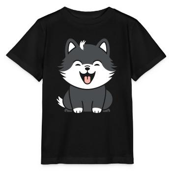 wolf - Stanley/Stella MINI CREATOR Kids’ T-Shirt - black - Front - Mikhail (115cm)