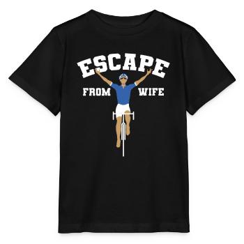 Flucht vor deiner Frau - Stanley/Stella Kinder T-Shirt MINI CREATOR  - Schwarz - Vorne - Mikhail (115cm)