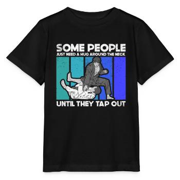 Jiu Jitsu Brésilien BJJ MMA Grappling - T-shirt bio MINI CREATOR Stanley/Stella Enfant - noir - Devant - Mikhail (115cm)