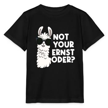 pas votre sérieux ou - T-shirt bio MINI CREATOR Stanley/Stella Enfant - noir - Devant - Mikhail (115cm)