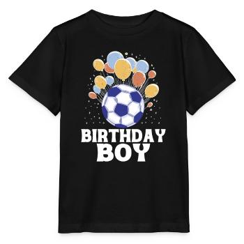 Geburtstagsbuldenfußballspieler Bday Team Party - Stanley/Stella Kinder T-Shirt MINI CREATOR  - Schwarz - Vorne - Mikhail (115cm)