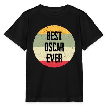 Best Oscar Ever - Stanley/Stella Kinder T-Shirt MINI CREATOR  - Schwarz - Vorne - Mikhail (115cm)