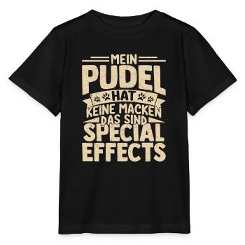 My Poodle Has No Quirks Master Dogs Dog Fr - Stanley/Stella MINI CREATOR Kids’ T-Shirt - black - Front - Mikhail (115cm)