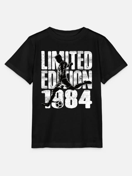 Limited Edition 1984 Limited Edition Fußball - Stanley/Stella Kinder T-Shirt MINI CREATOR  - Schwarz
