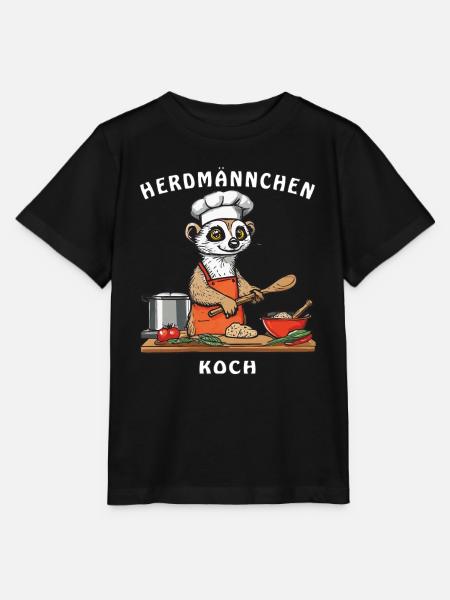 HERDMÄNNCHEN KOCH - Stanley/Stella Kinder T-Shirt MINI CREATOR  - Schwarz