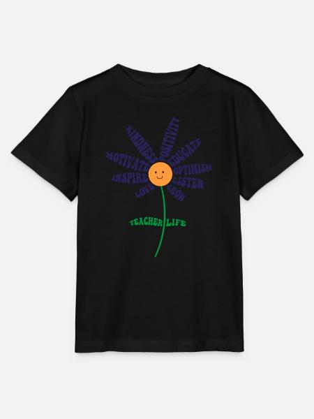 Lehren, Liebe, Lehrer inspirieren Inspirierender Lehrer - Stanley/Stella Kinder T-Shirt MINI CREATOR  - Schwarz