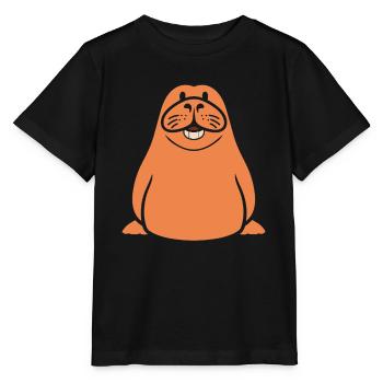 Morse - T-shirt bio MINI CREATOR Stanley/Stella Enfant - noir - Devant - Mikhail (115cm)