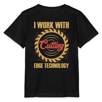 Carpentry Tech Guru - Working with the Best - Stanley/Stella MINI CREATOR Kids’ T-Shirt - black - Front - Mikhail (115cm)