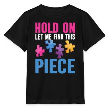 Puzzle Pièce Puzzle Amateur de Puzzle - T-shirt bio MINI CREATOR Stanley/Stella Enfant - noir - Devant - Mikhail (115cm)