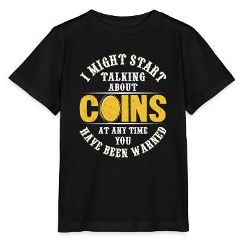 Coin Talk Alert: Collector’s Conversation Incoming - Stanley/Stella Kinder T-Shirt MINI CREATOR  - Schwarz - Vorne - Mikhail (115cm)