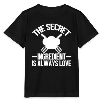 Küchenkochliebhaber Kulinarischer Koch - Stanley/Stella Kinder T-Shirt MINI CREATOR  - Schwarz - Vorne - Mikhail (115cm)