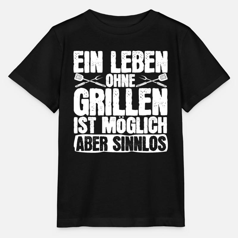 Erweitern Sie Ihre Grillfähigkeiten Mit Dem - Stanley/Stella Kinder T-Shirt MINI CREATOR  - Schwarz