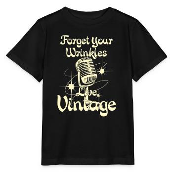 Slogan vintage drôle rétro - T-shirt bio MINI CREATOR Stanley/Stella Enfant - noir - Devant - Mikhail (115cm)