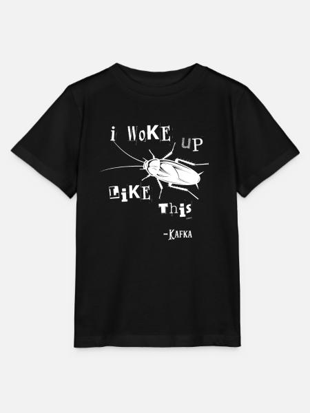 Franz Kafka Metamorphose Literatur Zitat - Stanley/Stella Kinder T-Shirt MINI CREATOR - Schwarz