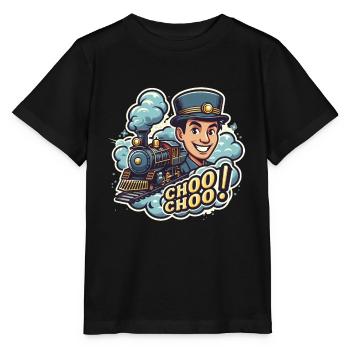 LOCOMOTIVE - Stanley/Stella MINI CREATOR Kids’ T-Shirt - black - Front - Mikhail (115cm)