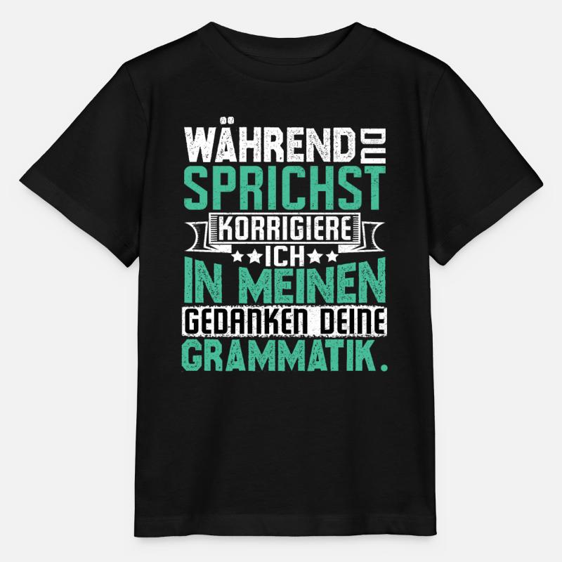 Lustige Sprüche - Stanley/Stella Kinder T-Shirt MINI CREATOR  - Schwarz