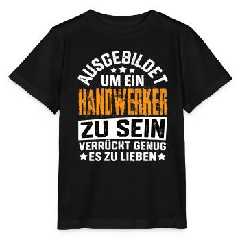Handwerker Handwerk Handwerker Lustig Meister - Stanley/Stella Kinder T-Shirt MINI CREATOR  - Schwarz - Vorne - Mikhail (115cm)