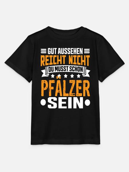 Pfälzer Pfalz Rheinlandpfalz Pfälzer Spruch - Stanley/Stella Kinder T-Shirt MINI CREATOR - Schwarz