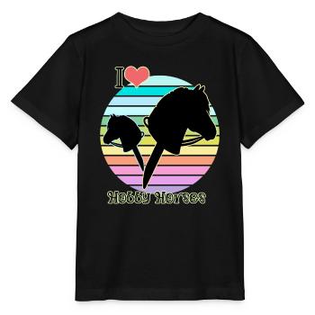 CHEVAUX DE LOISIR - T-shirt bio MINI CREATOR Stanley/Stella Enfant - noir - Devant - Mikhail (115cm)