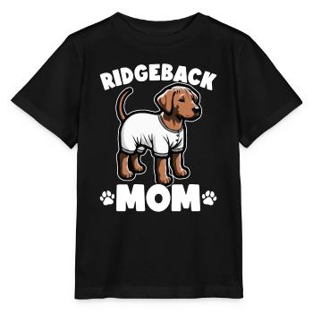 Chien Rhodesian Ridgeback Rhodesian Ridgebacks - T-shirt bio MINI CREATOR Stanley/Stella Enfant - noir - Devant - Mikhail (115cm)