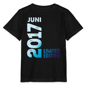 Limited Edition Juli 2017 Legendär Seit Juli 2017 - Stanley/Stella Kinder T-Shirt MINI CREATOR  - Schwarz - Vorne - Mikhail (115cm)
