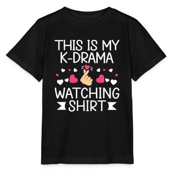 Korean Drama Merch K-Drama Lover Fan - Stanley/Stella MINI CREATOR Kids’ T-Shirt - black - Front - Mikhail (115cm)