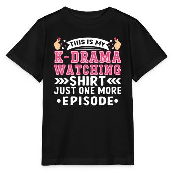 Korean Drama Merch K-Drama Lover Fan - Stanley/Stella MINI CREATOR Kids’ T-Shirt - black - Front - Mikhail (115cm)
