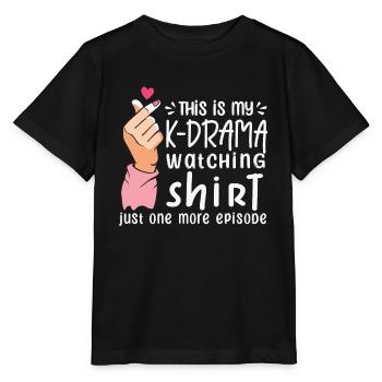 Korean Drama Merch K-Drama Lover Fan - Stanley/Stella MINI CREATOR Kids’ T-Shirt - black - Front - Mikhail (115cm)