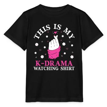 Korean Drama Merch K-Drama Lover Fan - Stanley/Stella MINI CREATOR Kids’ T-Shirt - black - Front - Mikhail (115cm)