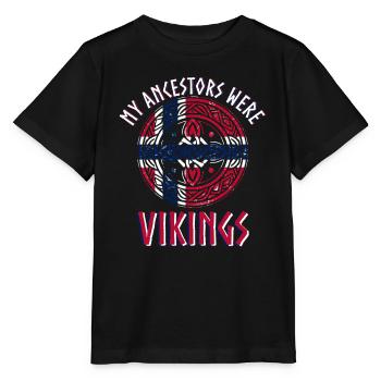 Wikinger Vorfahren Walhalla Odin Wikinger - Stanley/Stella Kinder T-Shirt MINI CREATOR  - Schwarz - Vorne - Mikhail (115cm)