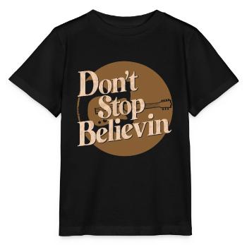 N’ARRÊTEZ PAS DE CROIRE - T-shirt bio MINI CREATOR Stanley/Stella Enfant - noir - Devant - Mikhail (115cm)