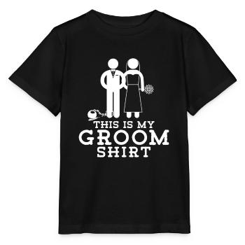 Bräutigam Bachelor Party Unkraut - Stanley/Stella Kinder T-Shirt MINI CREATOR  - Schwarz - Vorne - Mikhail (115cm)