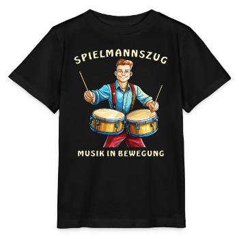 MARCHING BAND MUSIC IN MOTION - Stanley/Stella MINI CREATOR Kids’ T-Shirt - black - Front - Mikhail (115cm)