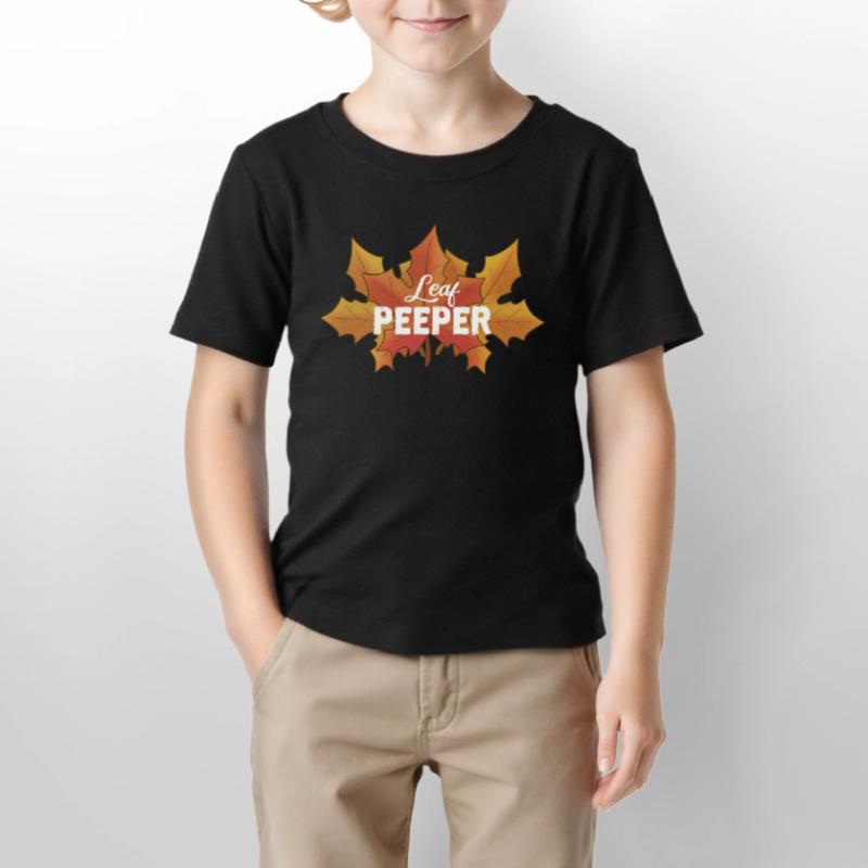 Leaf Peeper Maple Foliage Leaf Peeping Stanley/Stella MINI CREATOR Kids’ T-Shirt