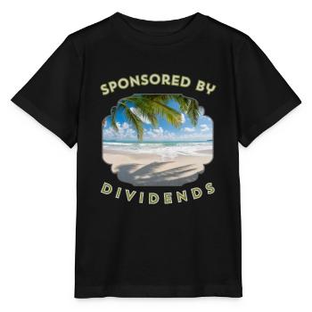 Sponsored by dividends - Stanley/Stella Kinder T-Shirt MINI CREATOR  - Schwarz - Vorne - Mikhail (115cm)