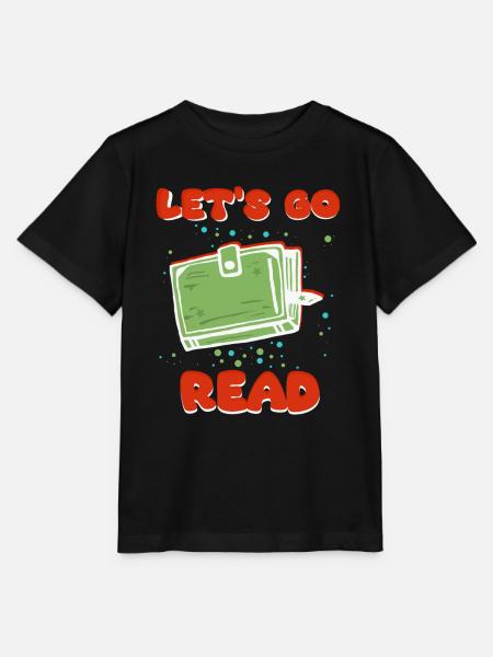 Leser Lese Liebhaber - Stanley/Stella Kinder T-Shirt MINI CREATOR - Schwarz