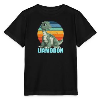 Liamodon Gift Idea for Liam - Stanley/Stella MINI CREATOR Kids’ T-Shirt - black - Front - Mikhail (115cm)