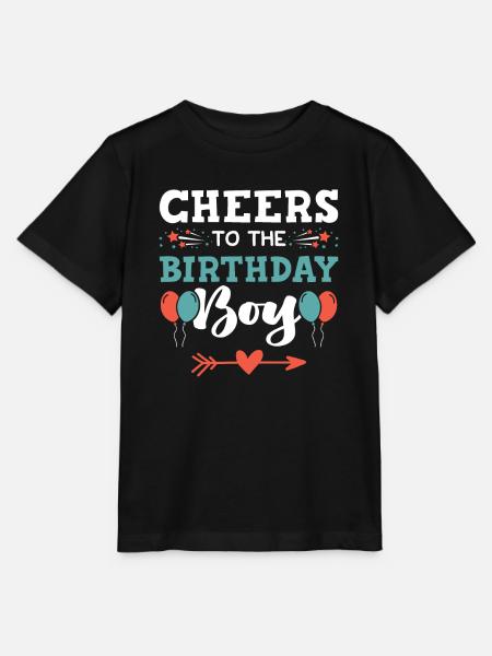 birthday boy - Stanley/Stella Kinder T-Shirt MINI CREATOR  - Schwarz