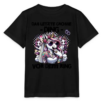 Bachelor Party Bride Hen Party Rumbling Women - Stanley/Stella MINI CREATOR Kids’ T-Shirt - black - Front - Mikhail (115cm)