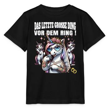 Bachelor Party Bride Hen Party Rumbling Women - Stanley/Stella MINI CREATOR Kids’ T-Shirt - black - Front - Mikhail (115cm)