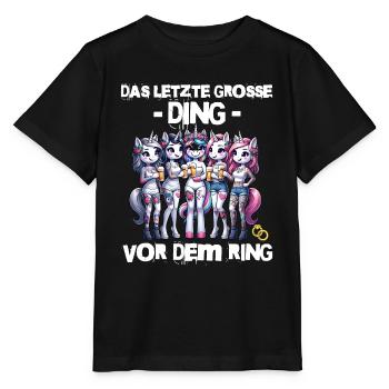 Bachelor Party Bride Hen Party Rumbling Women - Stanley/Stella MINI CREATOR Kids’ T-Shirt - black - Front - Mikhail (115cm)