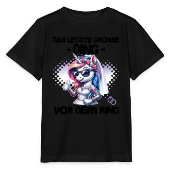 Bachelor Party Bride Hen Party Rumbling Women - Stanley/Stella MINI CREATOR Kids’ T-Shirt - black - Front - Mikhail (115cm)