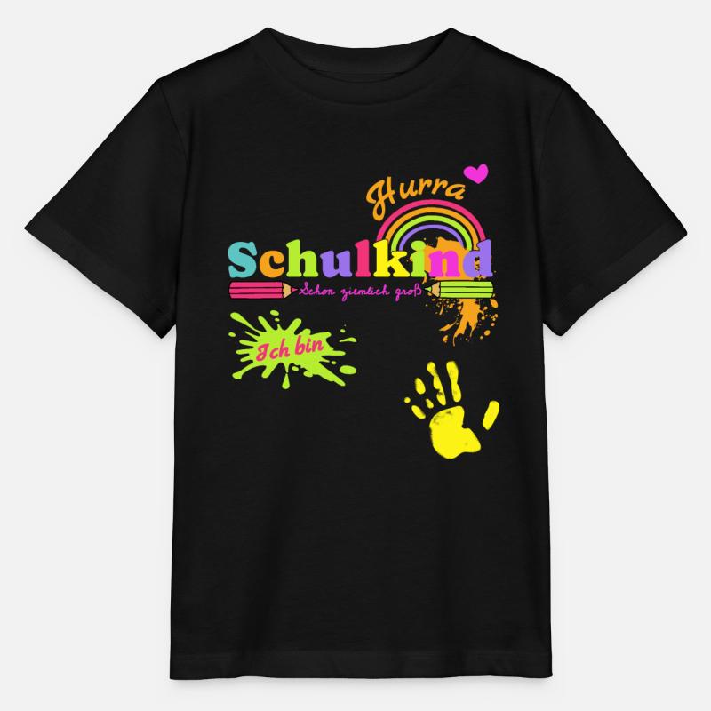 Schulanfang Einschulung Kinder Erster Schultag - Stanley/Stella Kinder T-Shirt MINI CREATOR  - Schwarz