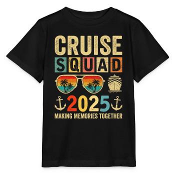 Cruise Squad 2025 - Stanley/Stella MINI CREATOR Kids’ T-Shirt - black - Front - Mikhail (115cm)