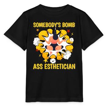 Lasers pour la peau - Taches pigmentaires Grains de beauté Soins de la peau - T-shirt bio MINI CREATOR Stanley/Stella Enfant - noir - Devant - Mikhail (115cm)