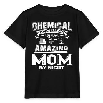 Chemical Engineer Chemical Engineer Mom - Stanley/Stella MINI CREATOR Kids’ T-Shirt - black - Front - Mikhail (115cm)