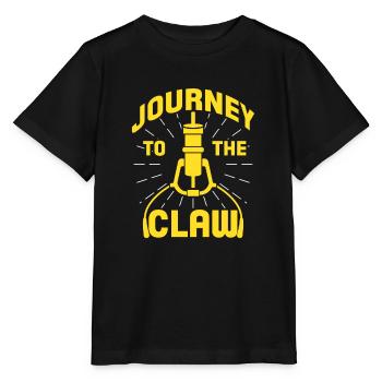 journey to the claw Design for a claw machine - Stanley/Stella MINI CREATOR Kids’ T-Shirt - black - Front - Mikhail (115cm)