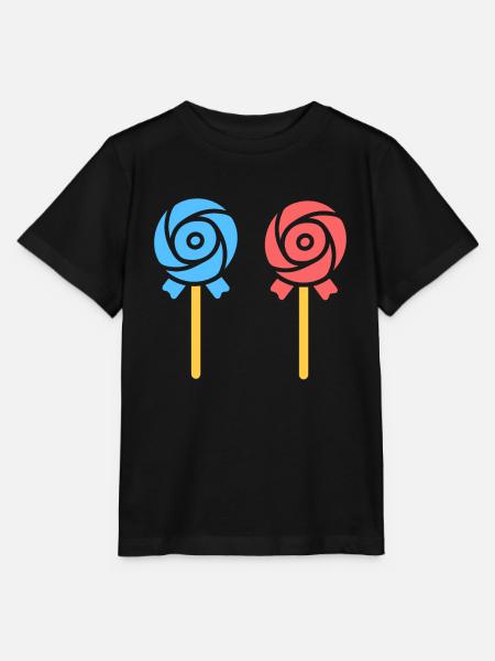 Süßigkeiten - Stanley/Stella Kinder T-Shirt MINI CREATOR - Schwarz