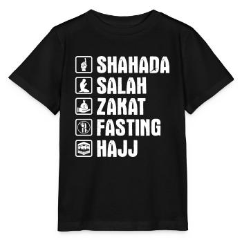 Cadeau musulman pour les musulmans Religion islamique Islam - T-shirt bio MINI CREATOR Stanley/Stella Enfant - noir - Devant - Mikhail (115cm)
